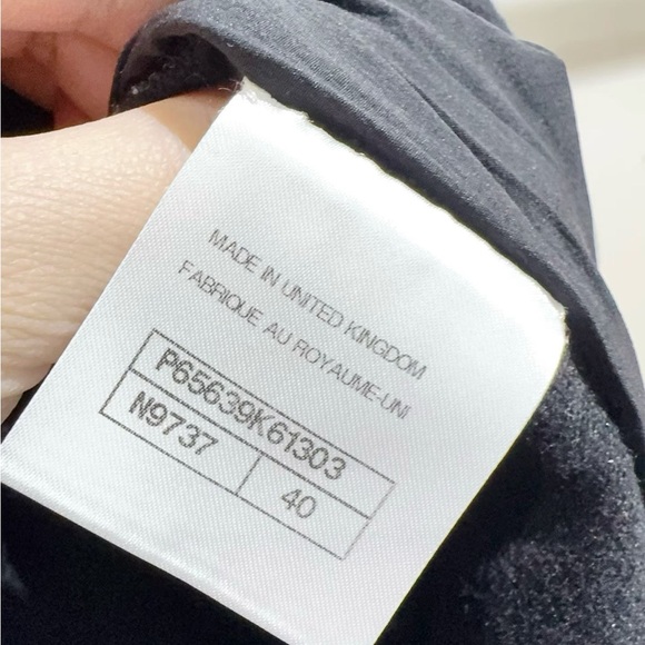 Authentic Chanel Black Sweater with Colorful Cross Pattern - Picture 5 of 7